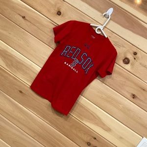 Under Armour red, Red Sox T-shirt